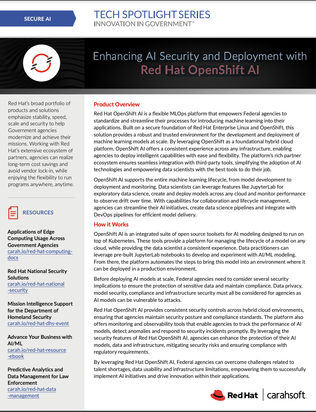 Enhancing AI Security and Deployment with Red Hat OpenShift AI
