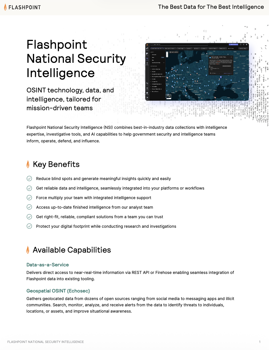 Flashpoint National Security Intelligence