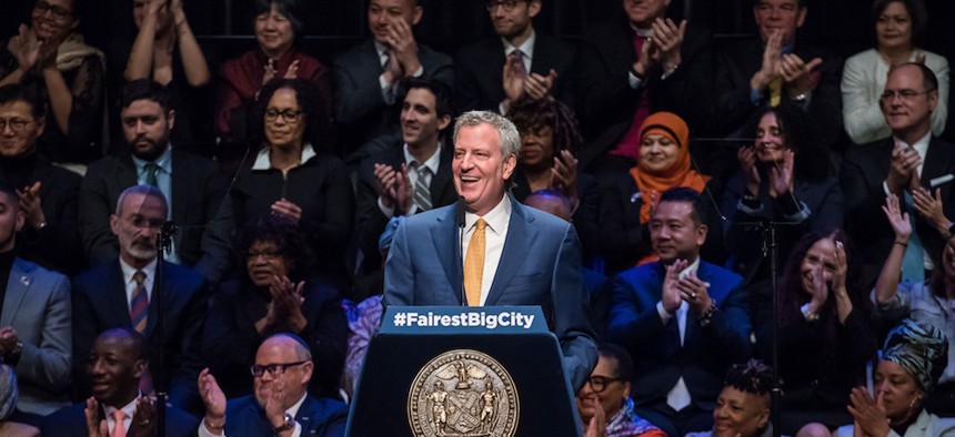 Bill de Blasio SOTC 2019