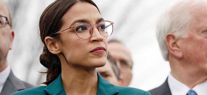 Alexandria Ocasio-Cortez.