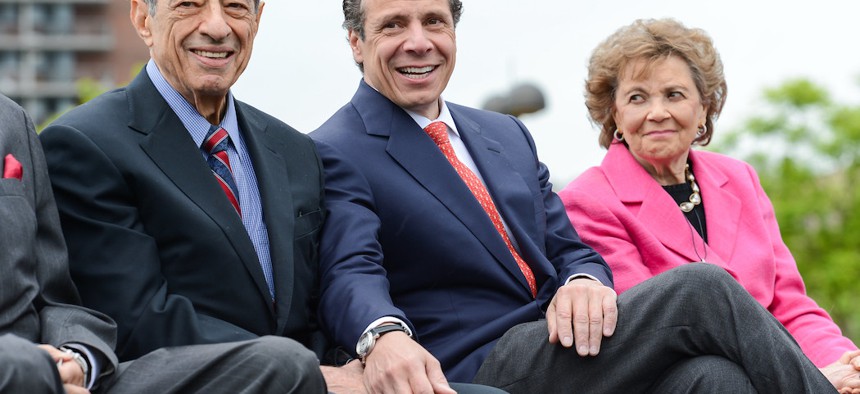 Mario and Andrew Cuomo in 2013.