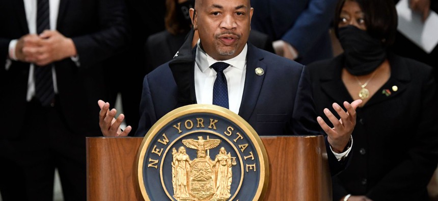 Carl Heastie became the first Black Assembly speaker in 2015. 