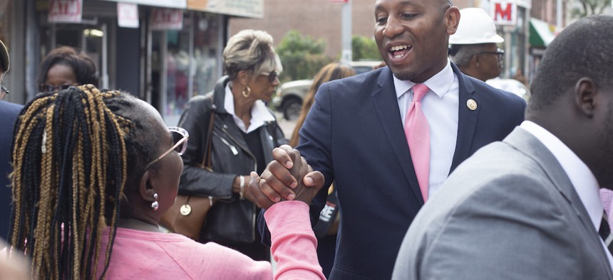 Council Member and likely new Queens Borough President Donovan Richards.