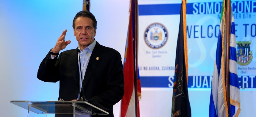 New York Gov. Andrew M. Cuomo