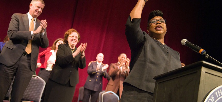 Bronx District Attorney Darcel Clark.