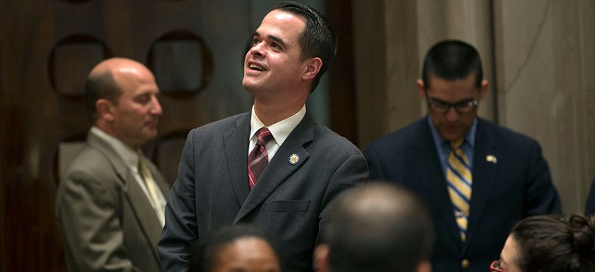 Former IDC member David Carlucci passed 61 bills, the most in the Senate.