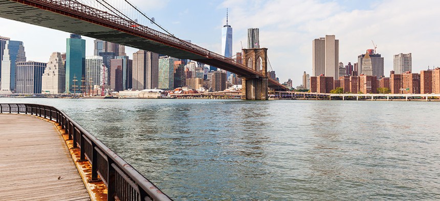 A new Williamsburg waterfront development would include a beach on the East River.