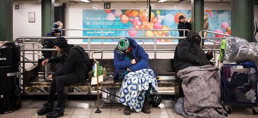 Around 1,198 homeless New York City families have been relocated to Newark, NJ. 