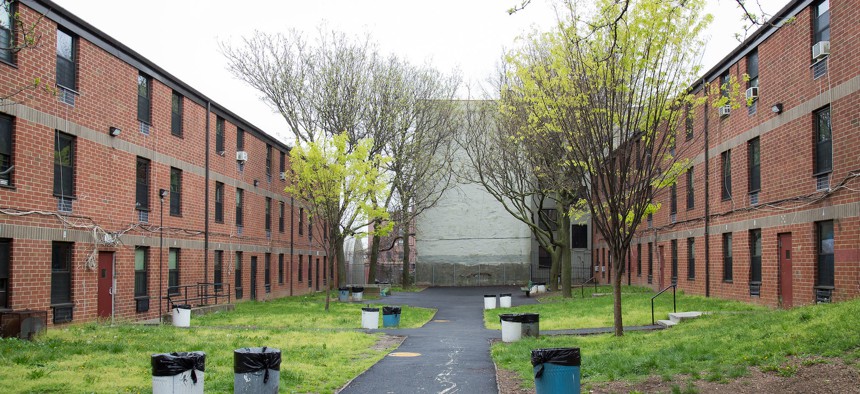 The NYCHA Howard Houses in Brooklyn.