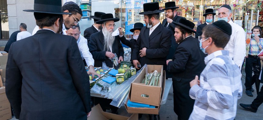 Coronavirus cases are spiking in the Jewish Orthodox communities in New York City.