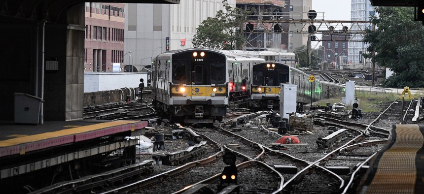 The LIRR Jamaica Station on September 14, 2020.