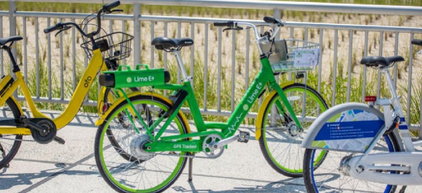 Lime is one of three companies, along with JUMP and Motivate, taking part in a pilot program offering dockless short-term bike rentals in New York City.