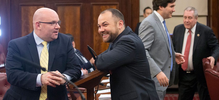 Speaker Corey Johnson and Council Member Steven Matteo both had perfect attendance records.