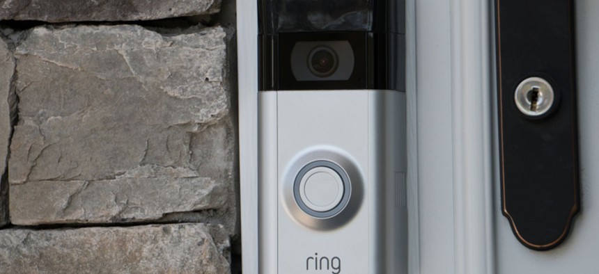Amazon's Ring doorbell.