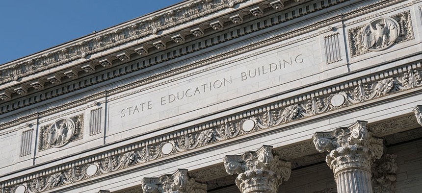 The New York State Education Building in Albany.