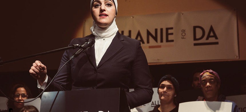 Manhattan DA candidate Tahanie Aboushi