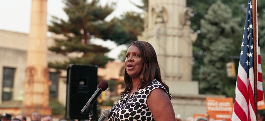 Tish James and her staff have been successful in leading large bipartisan coalitions like the one probing Facebook.