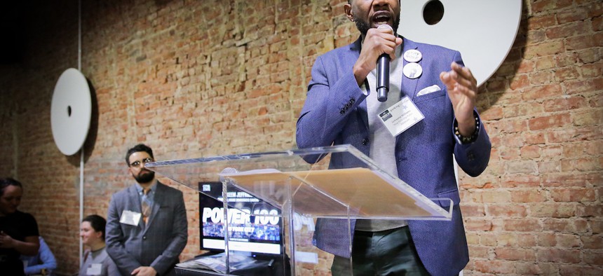 Keynote speaker and #4 on the NYC Power 100, NYC Public Advocate Jumaane Williams.