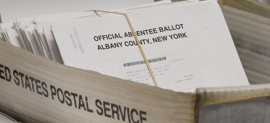 The spike in absentee voting due to COVID-19 has caused delays in New York Election results.