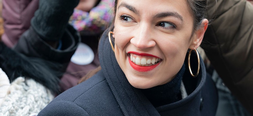 Alexandria Ocasio-Cortez.