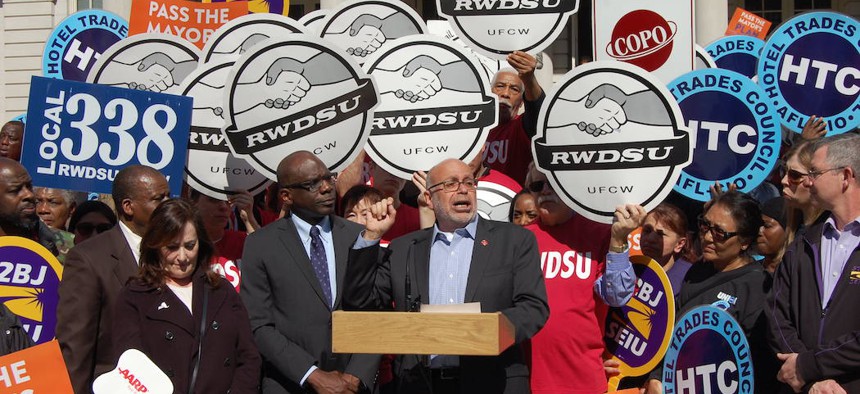 RWDSU President Stu Appelbaum 