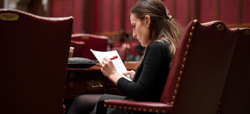 State Senator Alessandra Biaggi was one of the lawmakers to call for a halt in evictions.