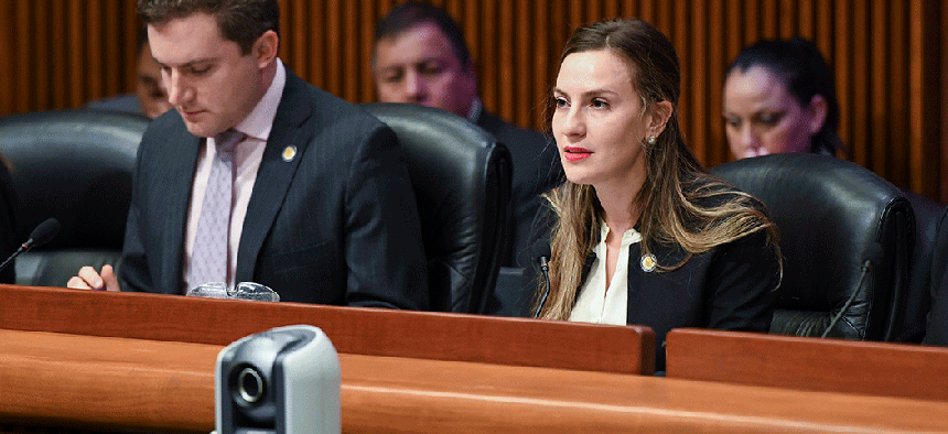 One of Alessandra Biaggi's first actions as a state Senator was to convene on sexual harassment — Albany's first in decades.
