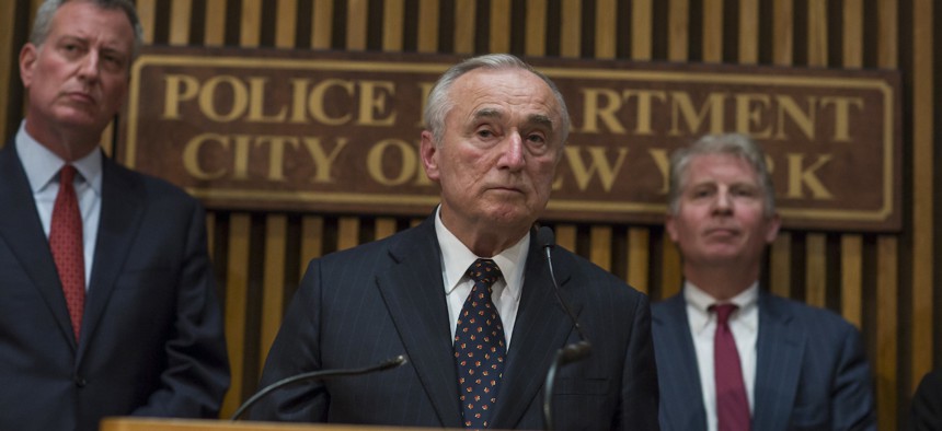 Former NYPD Commissioner William Bratton.