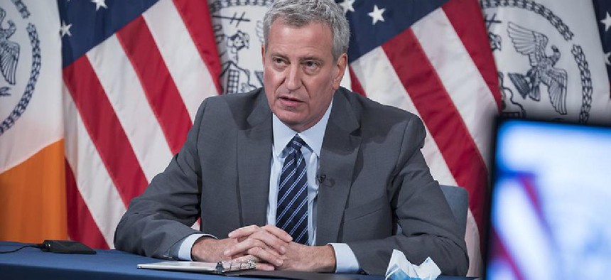 Mayor Bill de Blasio