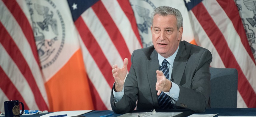 Mayor Bill de Blasio