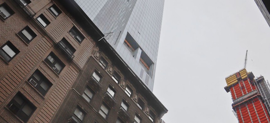 Skyscrapers in the section of Manhattan known as Billionaire's Row.