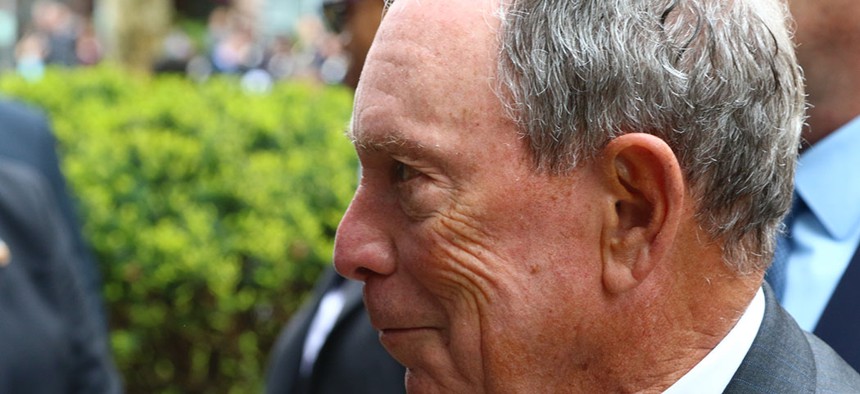 Former New York City Mayor Michael Bloomberg.