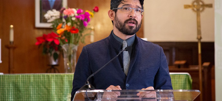 Council Member Carlos Menchaca Attends Ground Breaking Ceremony For Sunset Park Library and Affordable Housing Development 