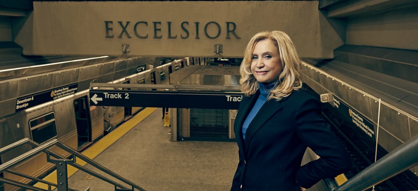 Career politicians all around have been sent packing but Carolyn Maloney says she isn't going anywhere.