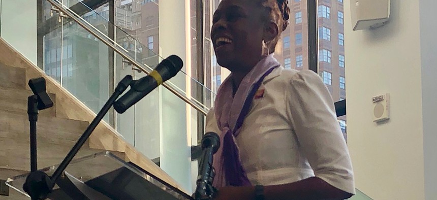 Chirlane McCray at City & State's Pride Power 50 event.