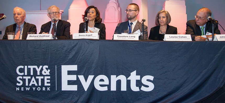 Officials at City & State's Health and Wellness summit discussed issues including lead poisoning, legalized marijuana and Lyme disease.