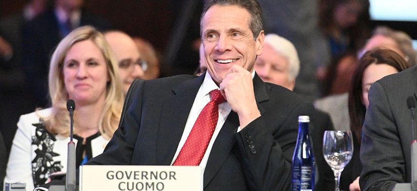 Governor Cuomo at the National Governors Association Conference in February.