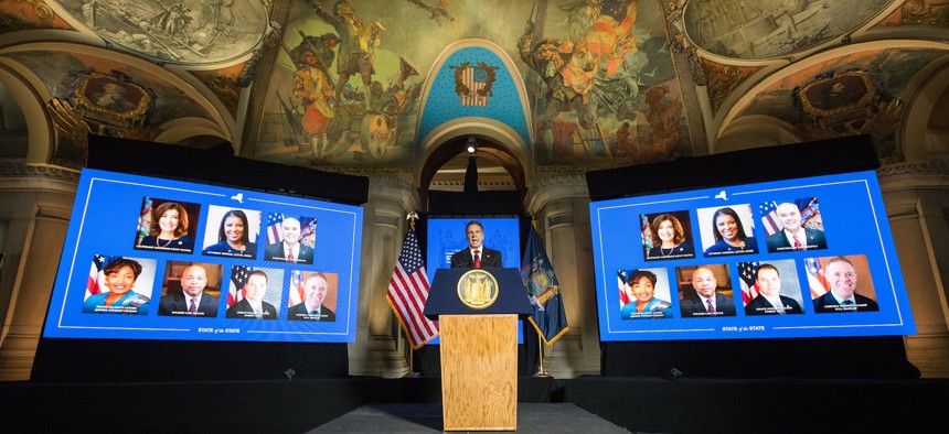 Governor Cuomo delivered his annual State of the State speech on Monday.