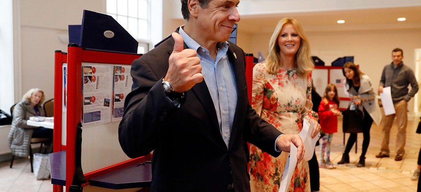 Cuomo voting