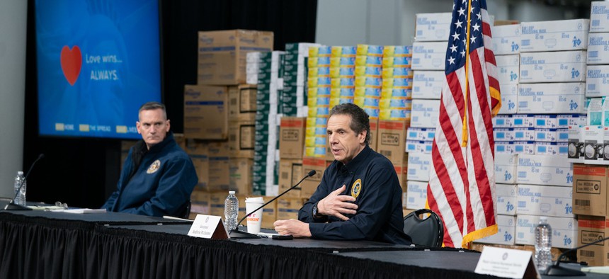 Governor Cuomo announces distribution of health care supplies to New York City, Long Island and Westchester hospitals.