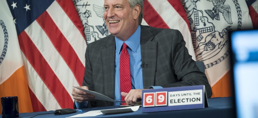 Mayor Bill de Blasio