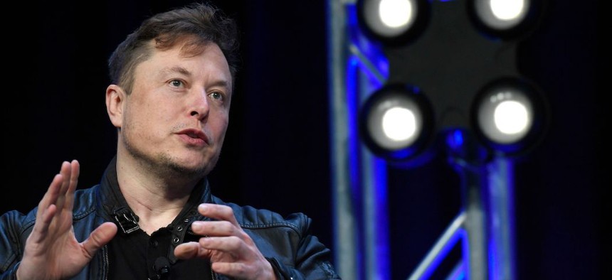 Tesla CEO Elon Musk in March 2020.