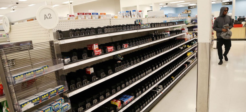 Americans are emptying the shelves of painkillers during the COVID-19 crisis.