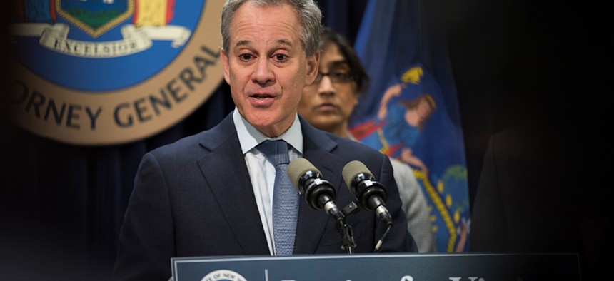 Former New York state Attorney General Eric Schneiderman.