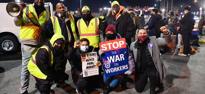 The first strike in over 30 years at the Hunts Point Produce Market in the South Bronx was a resounding success.