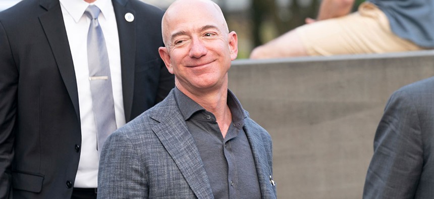 Founder, CEO and Amazon president Jeff Bezos – one of New York's least powerful people.