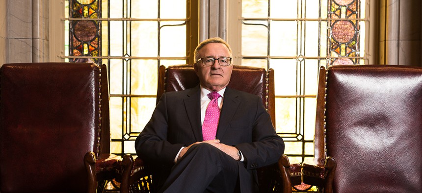 John Defrancisco in his office