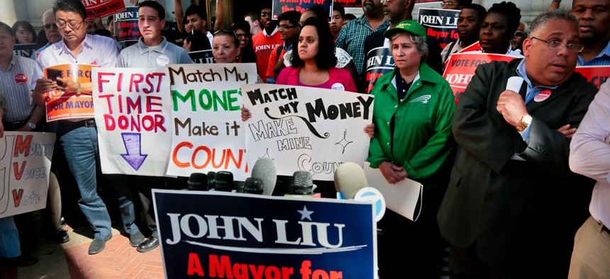 John Liu had been ensnared in a straw-donor scandal that led to the convictions of his campaign treasurer and fundraiser when he ran for mayor in 2013.