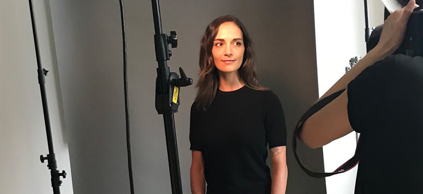 Behind the scenes from City & State's 2019 Albany 40 Under 40 cover shoot with Julia Salazar.