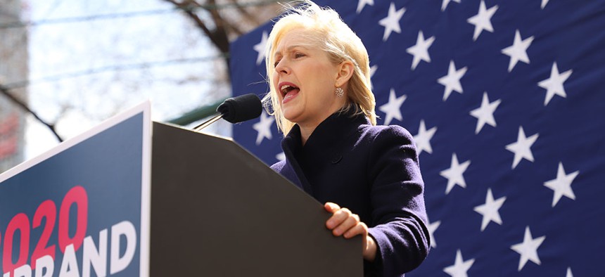 Sen. Kirsten Gillibrand launching her 2020 presidential campaign.